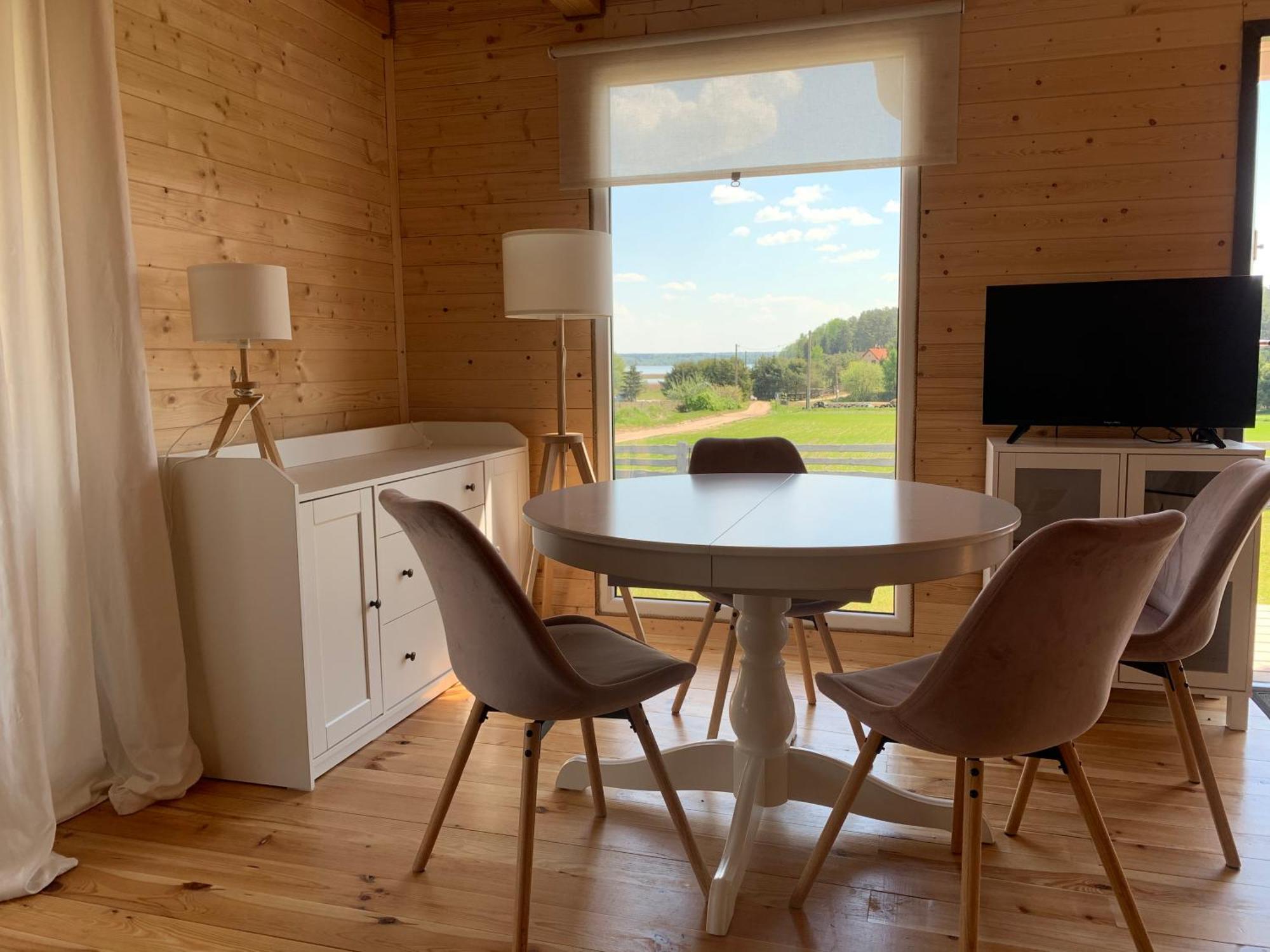 Gizycko-Przerwanki Domki Widok Na Mazury Extérieur photo