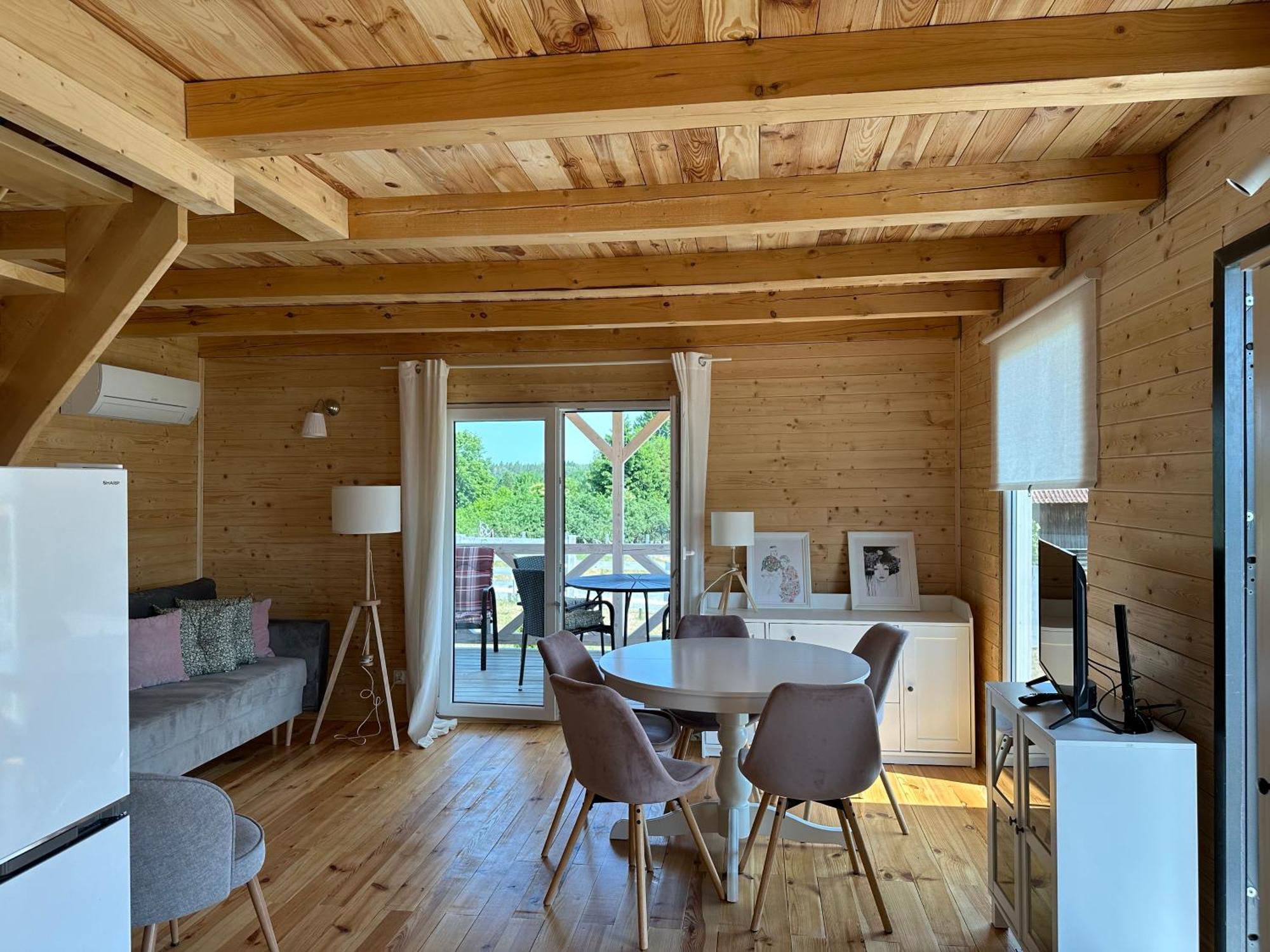Gizycko-Przerwanki Domki Widok Na Mazury Extérieur photo
