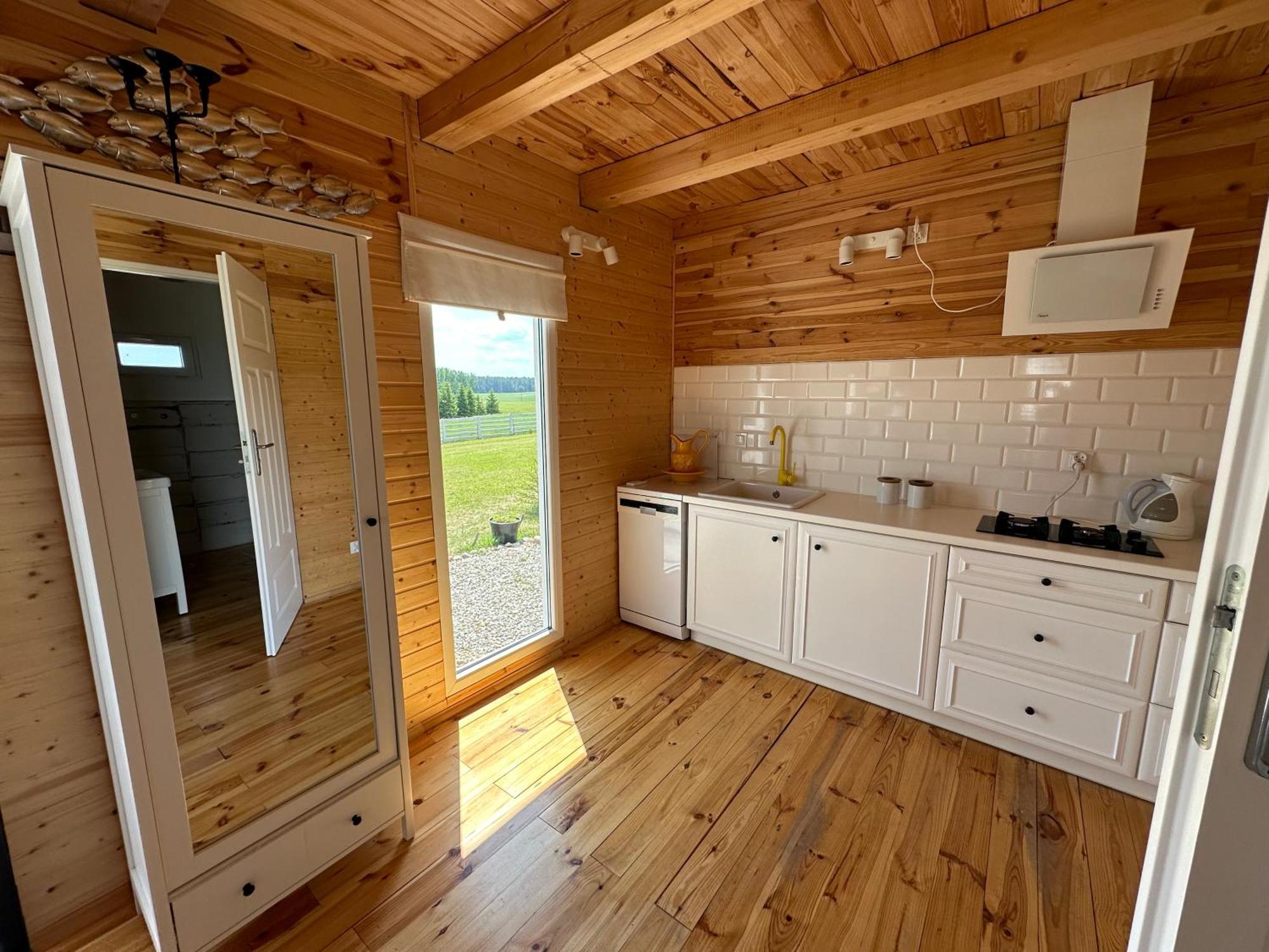 Gizycko-Przerwanki Domki Widok Na Mazury Extérieur photo